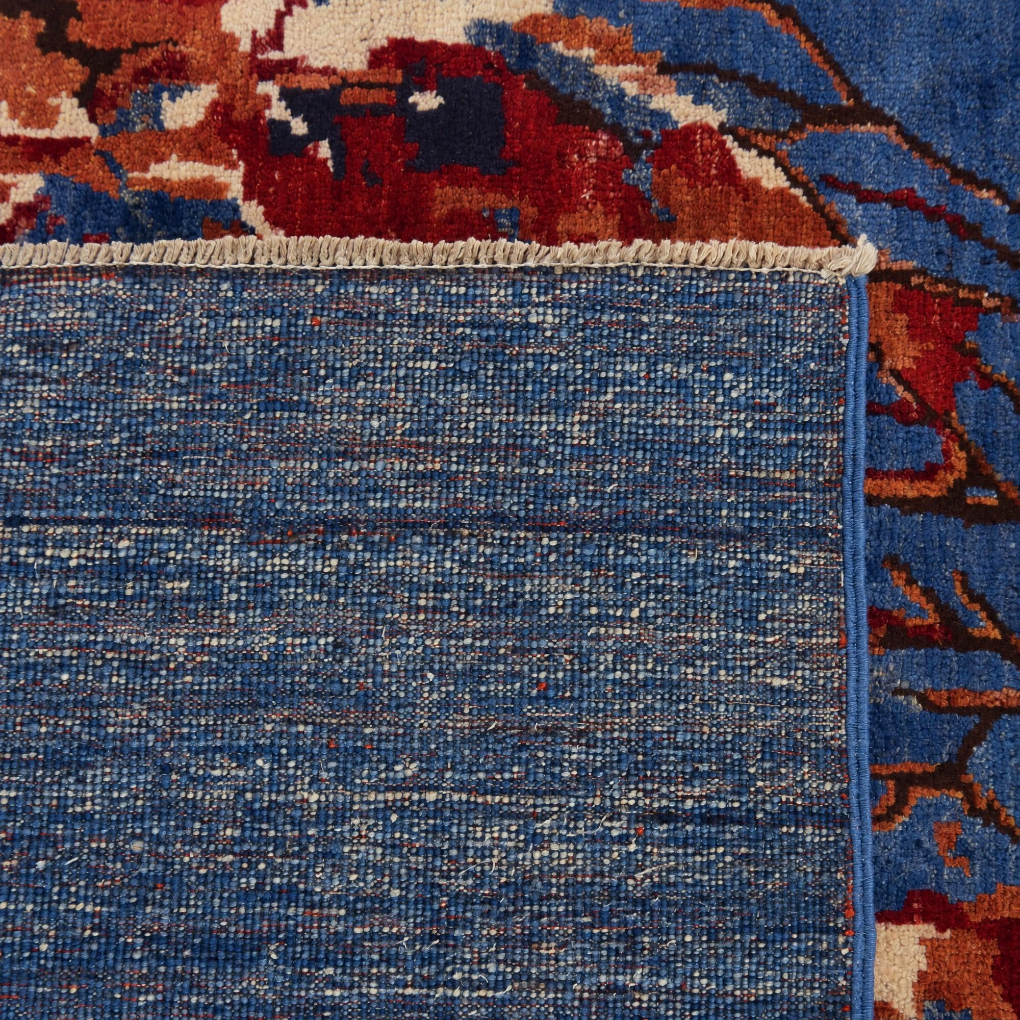150cm x 200cm Hand Knotted Modern Ziegler Rug