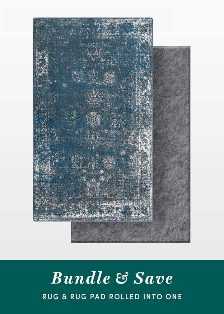 5' 3 x 8' Monaco Rug With Pad Bundle