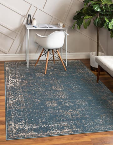 5' 3 x 8' Monte Carlo Rug With Pad Bundle