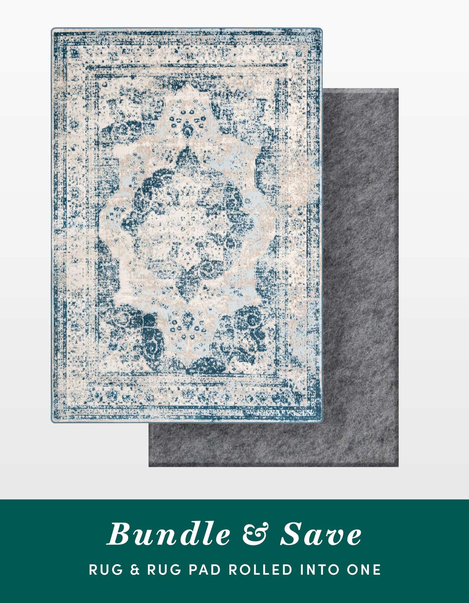 7' x 10' Monte Carlo Rug With Pad Bundle