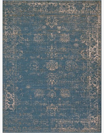 Blue Monte Carlo Rug