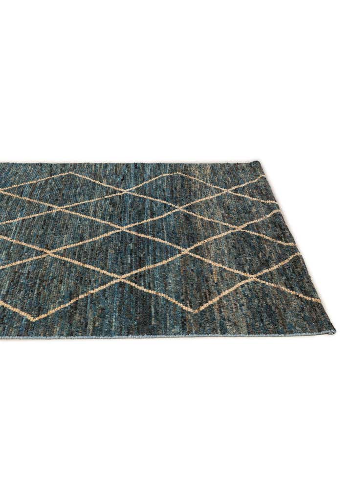 4' 10 x 5' 11 Hand Knotted Moroccan Wool Rug