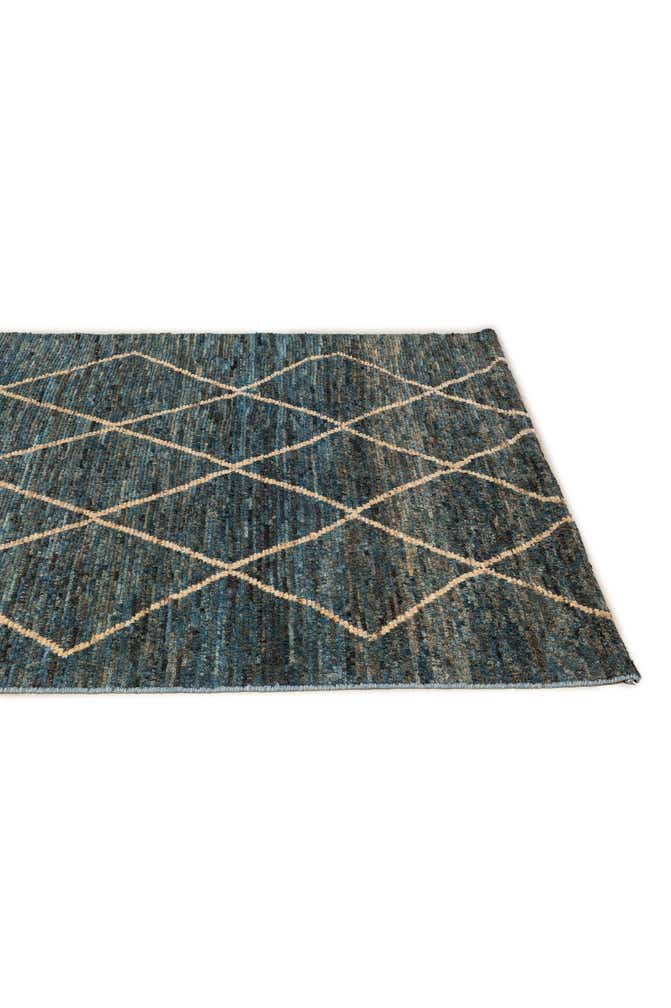 4' 10 x 5' 11 Hand Knotted Moroccan Wool Rug