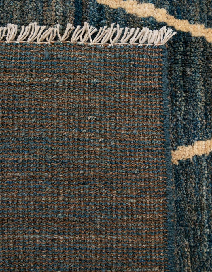 Detail image of 5' 2 x 6' 7  Hand Knotted Moroccan Wool Rug