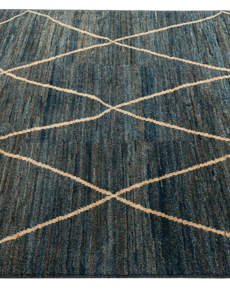 Detail image of 5' 2 x 6' 7  Hand Knotted Moroccan Wool Rug