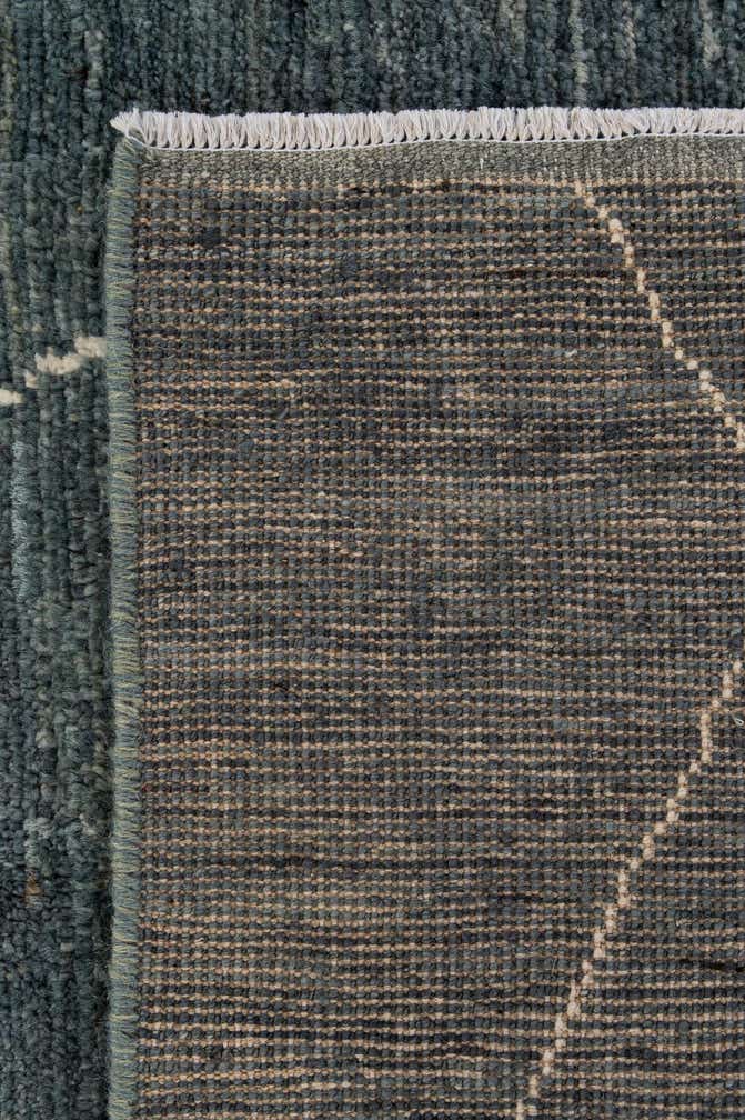 4' 5 x 6' 7 Hand Knotted Moroccan Wool Rug