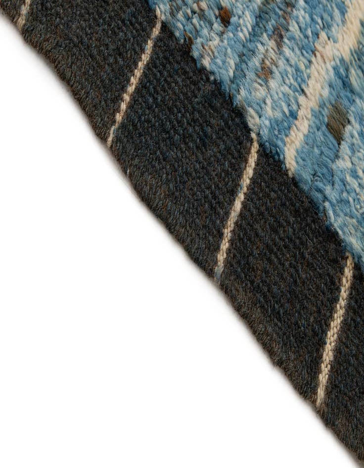 Detail image of 5' 6 x 8' 2  Hand Knotted Moroccan Wool Rug