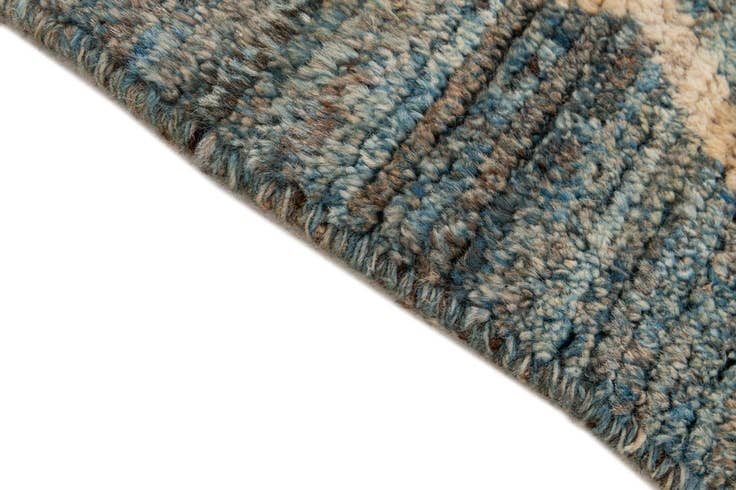 Detail image of 6' x 7' 11 Hand Knotted Moroccan Wool Rug