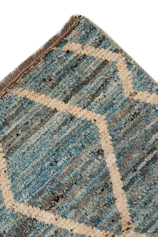 6' x 7' 11 Hand Knotted Moroccan Wool Rug