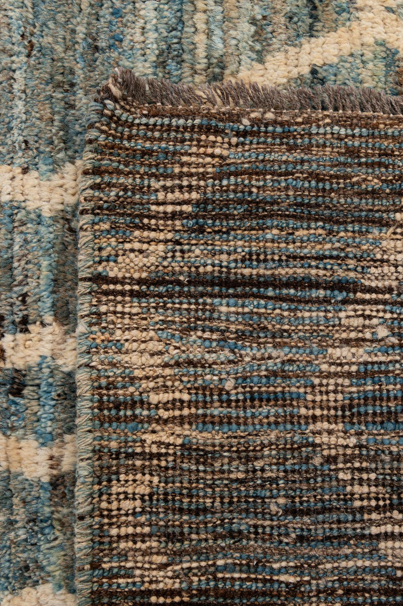 6' x 7' 11 Hand Knotted Moroccan Wool Rug