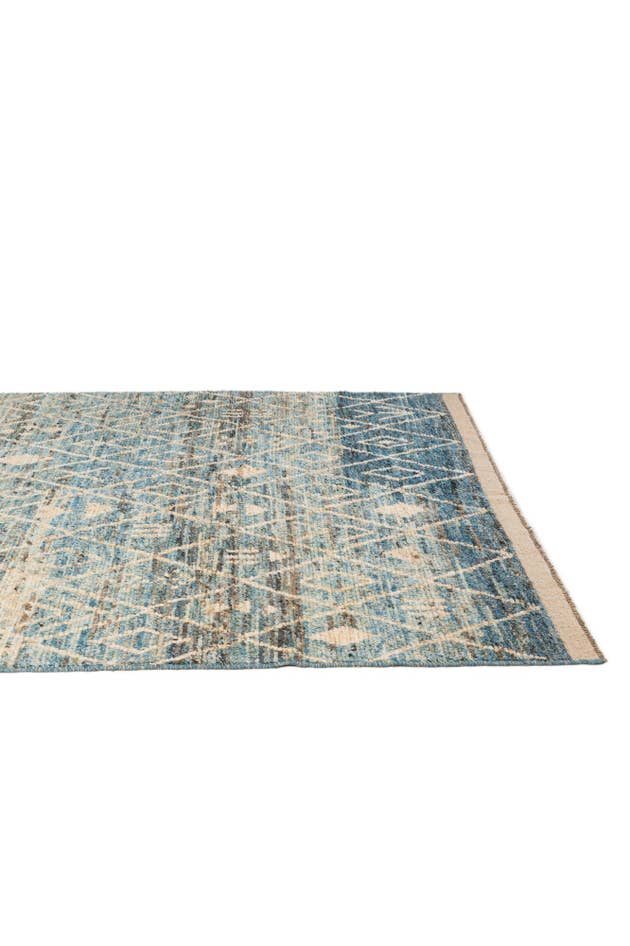 Detail image of 6' 6 x 9' 7 Hand Knotted Moroccan Wool Rug