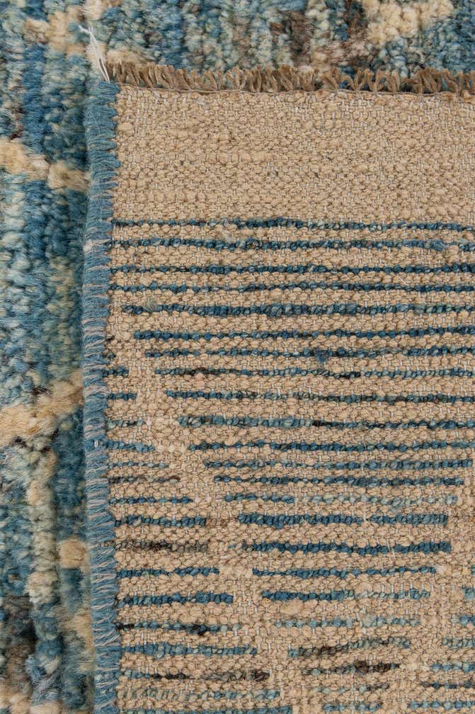 6' 6 x 9' 7 Hand Knotted Moroccan Wool Rug
