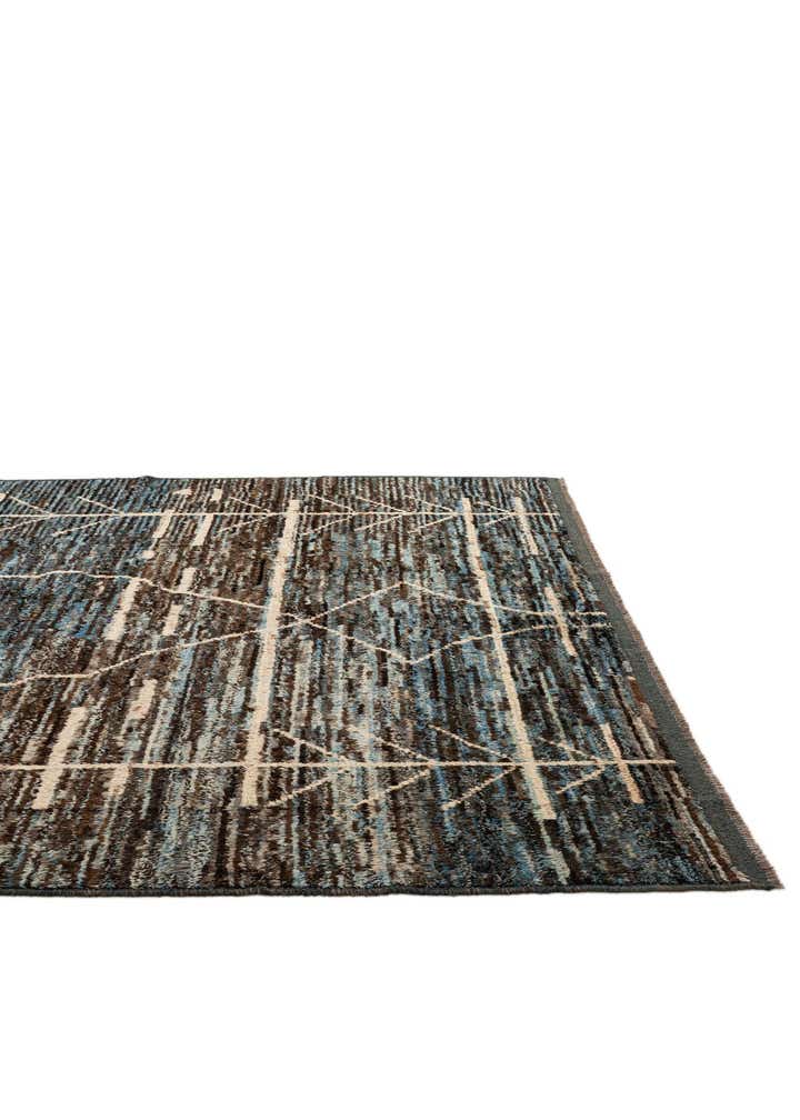 8' 5 x 10' Hand Knotted Moroccan Wool Rug