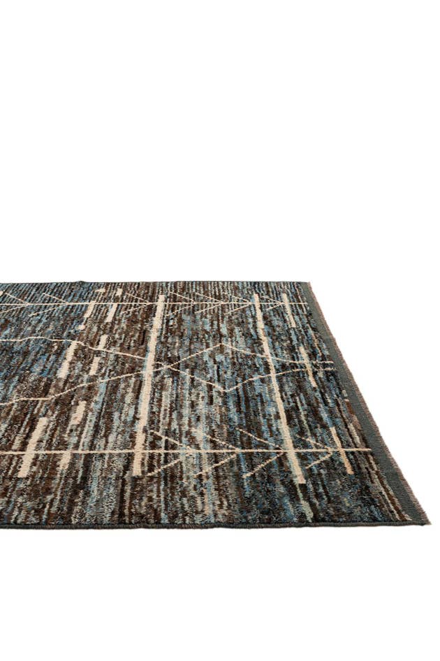 Detail image of 8' 5 x 10' Hand Knotted Moroccan Wool Rug