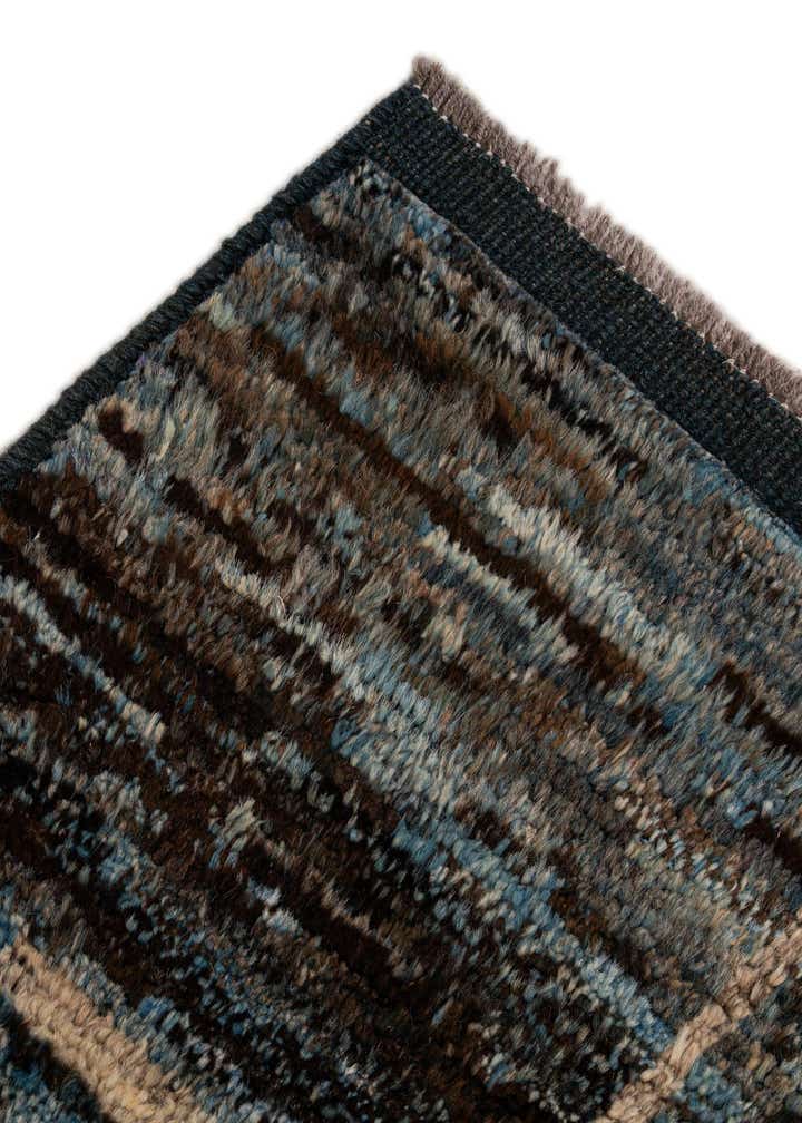 8' 5 x 10' Hand Knotted Moroccan Wool Rug