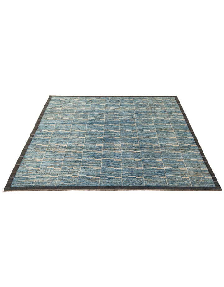 8' 4 x 10' Hand Knotted Moroccan Wool Rug