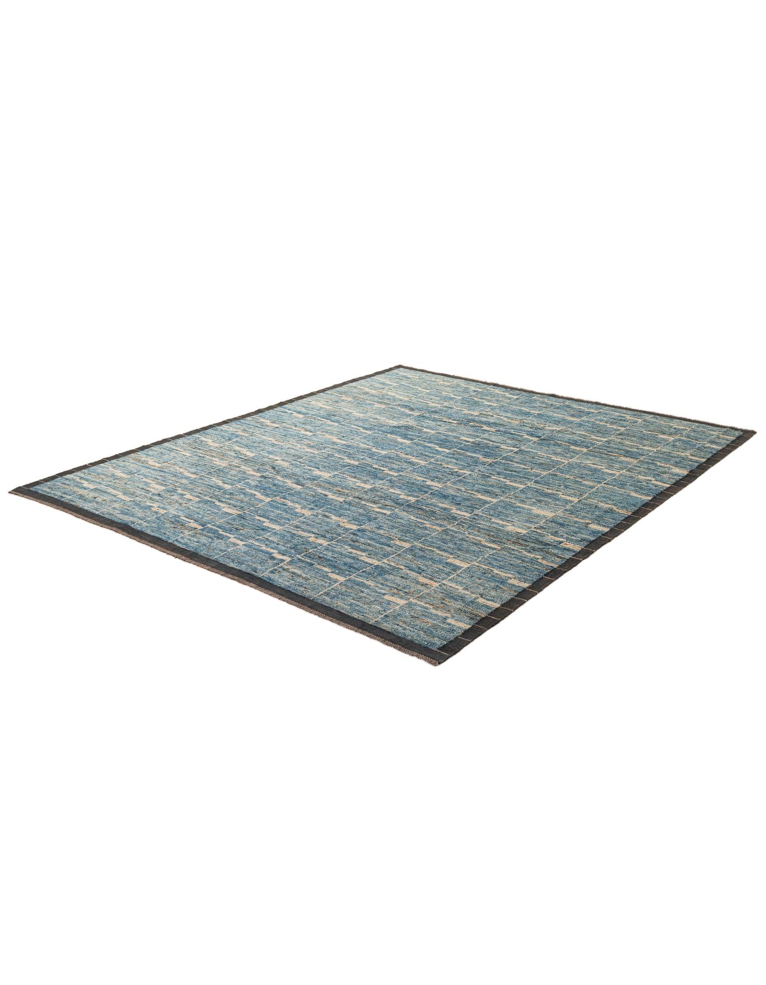8' 4 x 10' Hand Knotted Moroccan Wool Rug