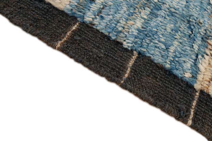 8' 4 x 10' Hand Knotted Moroccan Wool Rug