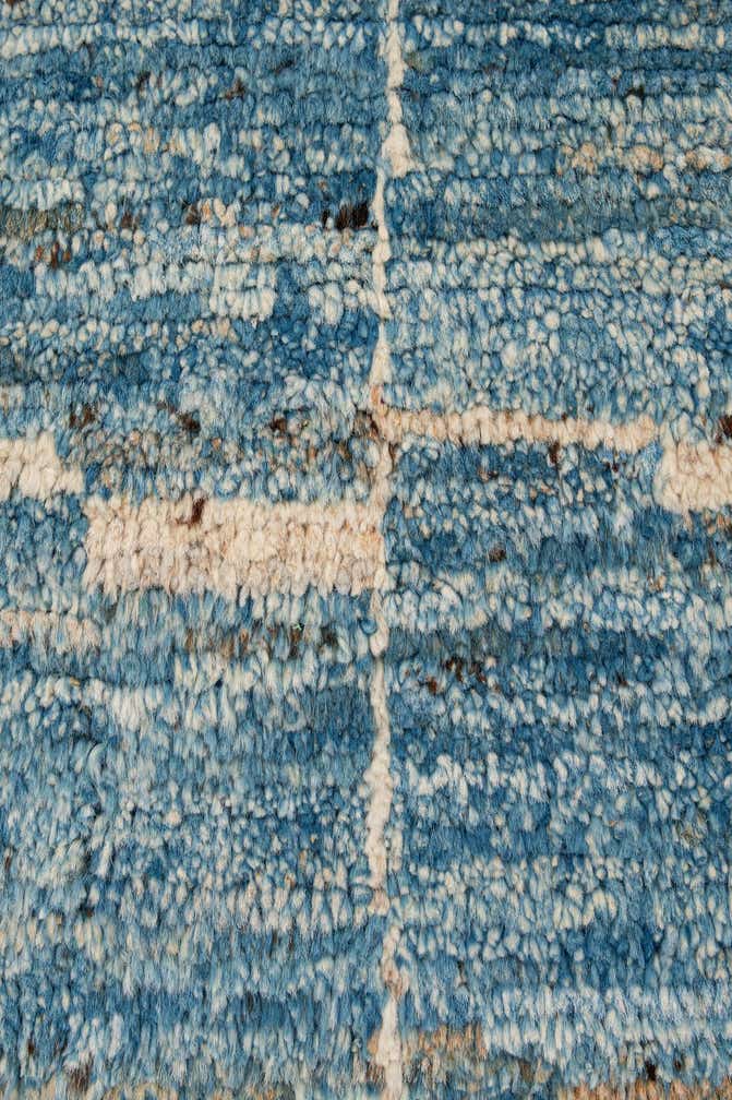 8' 4 x 10' Hand Knotted Moroccan Wool Rug