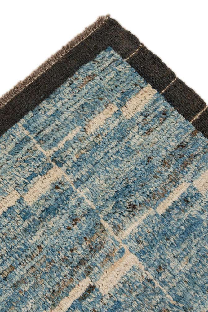 8' 4 x 10' Hand Knotted Moroccan Wool Rug