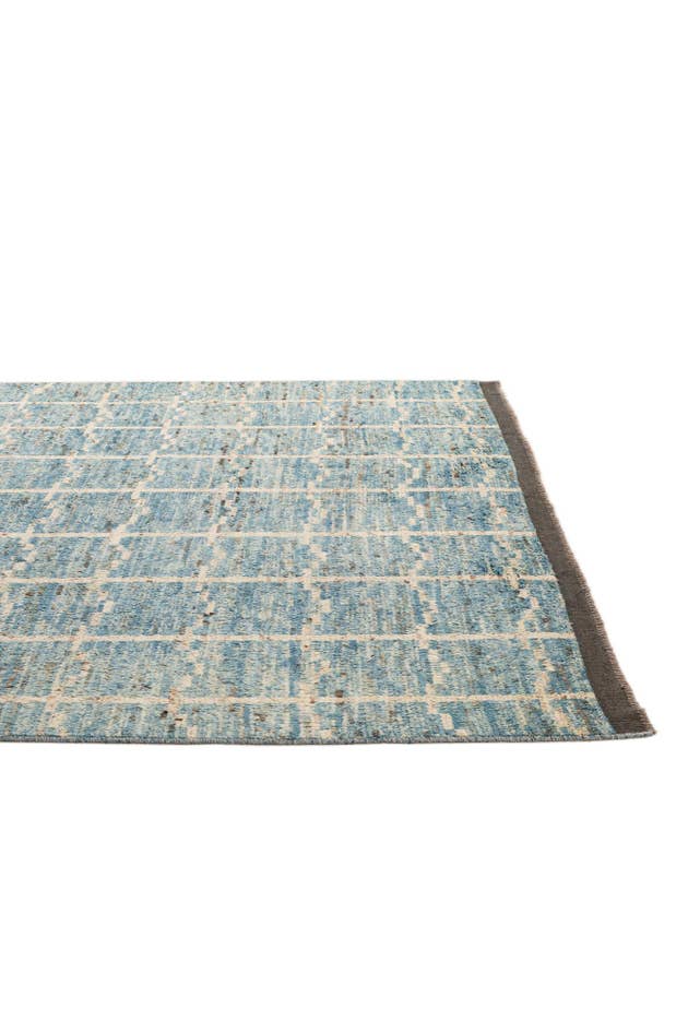 Detail image of 8' 1 x 9' 7 Hand Knotted Moroccan Wool Rug