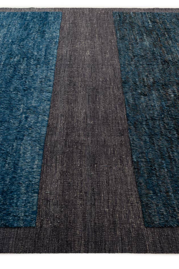 Detail image of 9' 4 x 11' 7 Hand Knotted Moroccan Wool Rug