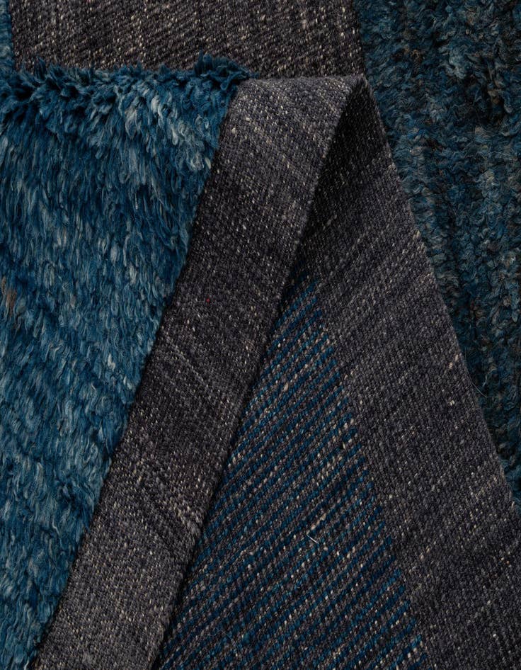 Detail image of 9' 4 x 11' 7  Hand Knotted Moroccan Wool Rug