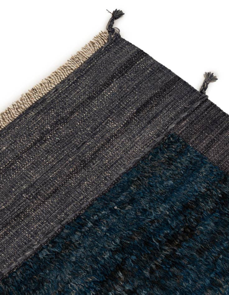 Detail image of 9' 4 x 11' 7  Hand Knotted Moroccan Wool Rug