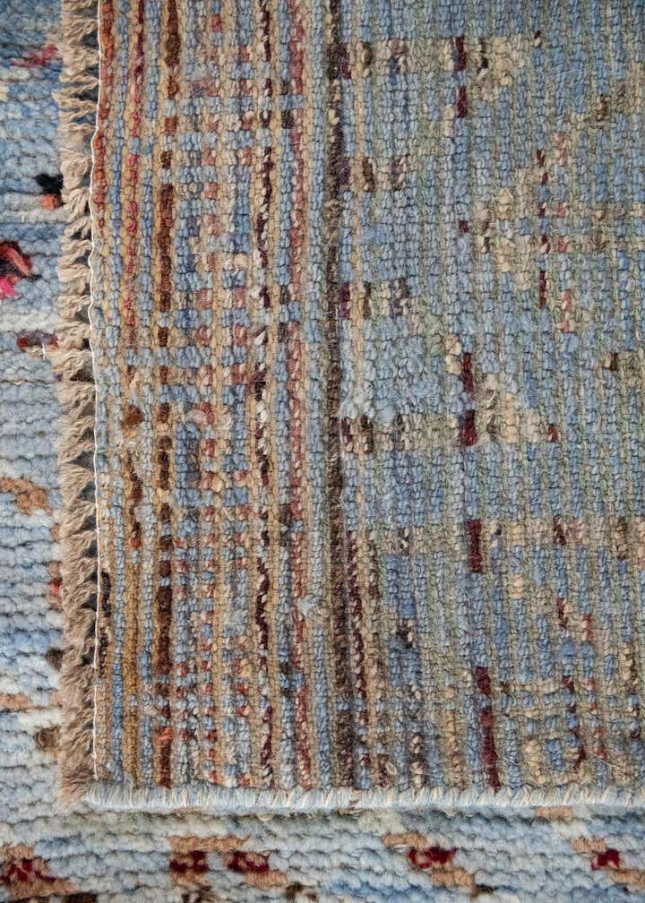 13' 2 x 15' 4 Hand Knotted Moroccan Wool Rug