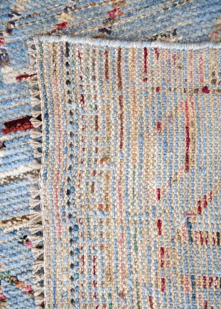 13' 2 x 15' 4 Hand Knotted Moroccan Wool Rug