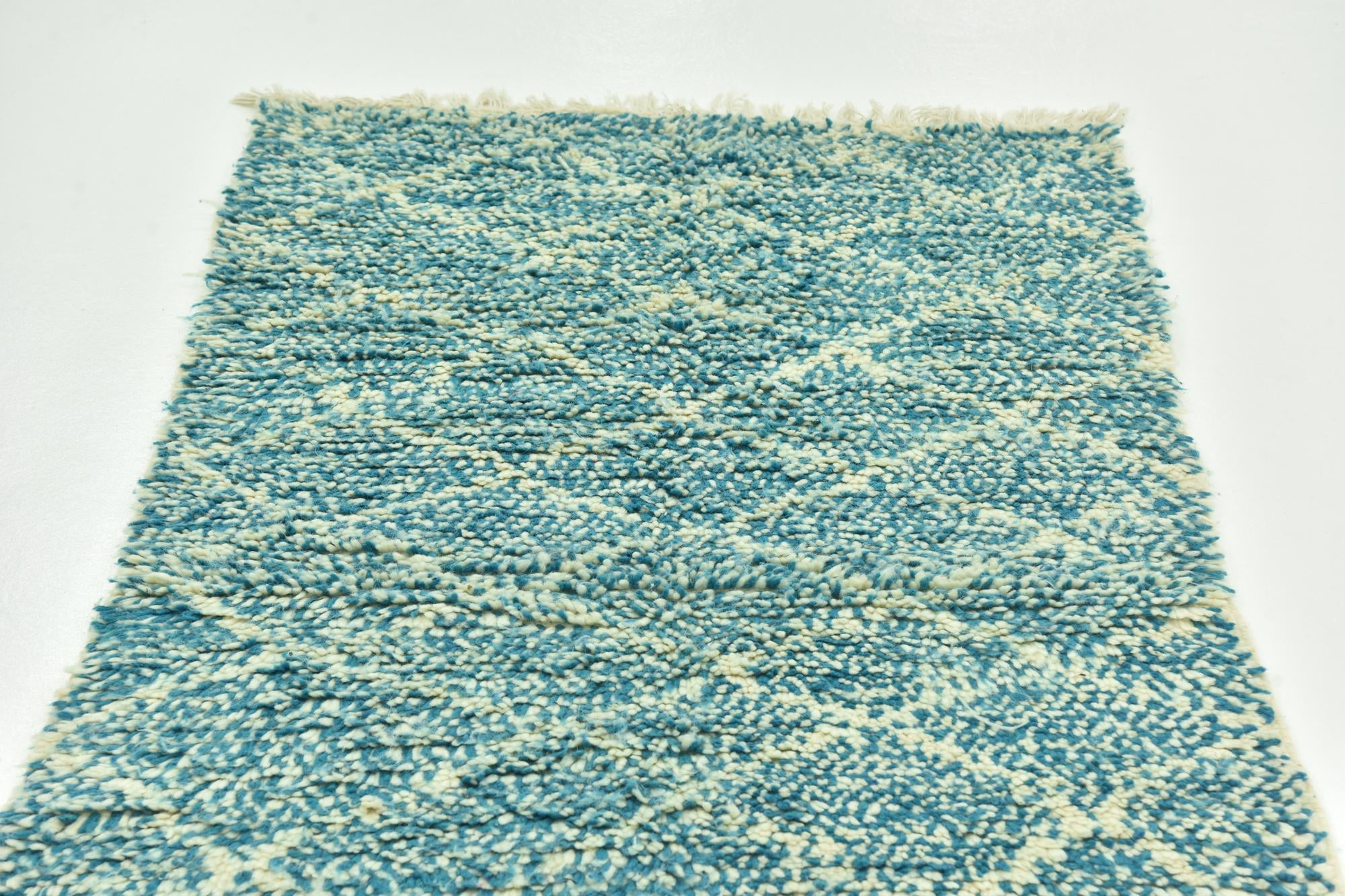 3' 3 x 5' 3 Hand Knotted Moroccan Wool Rug
