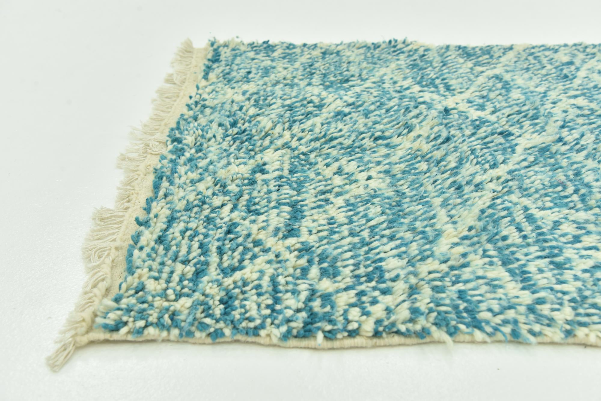 3' 3 x 5' 3 Hand Knotted Moroccan Wool Rug