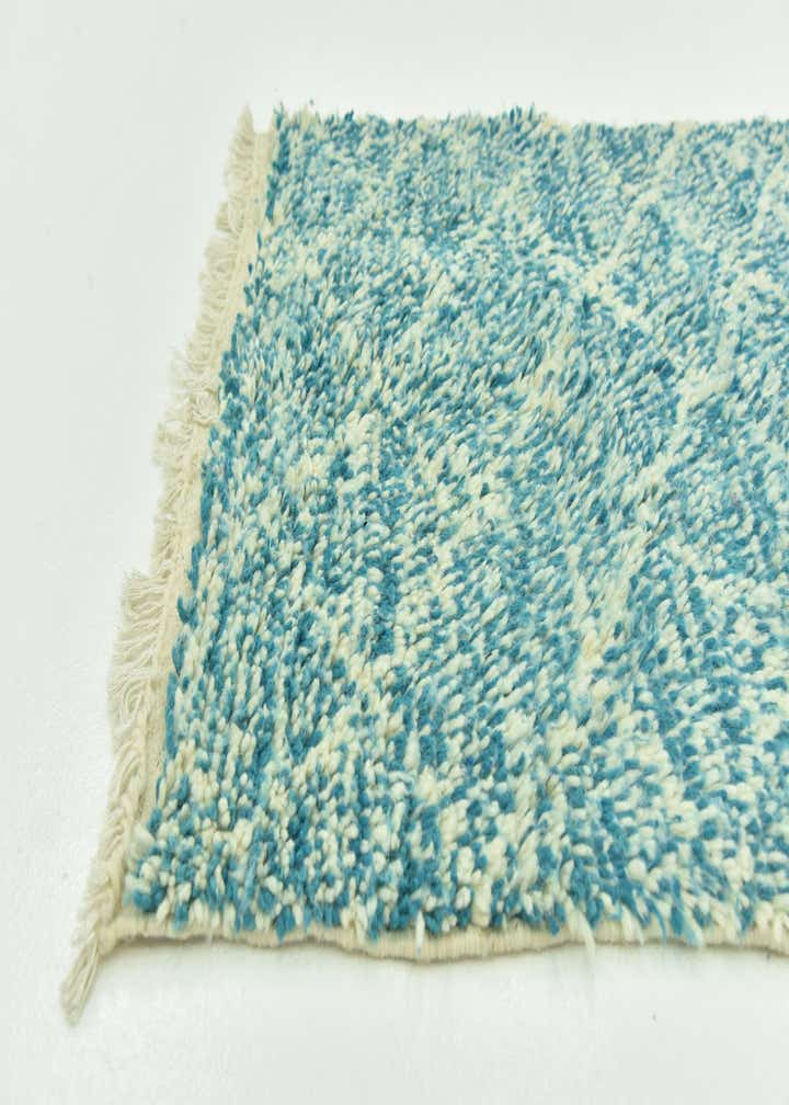 3' 3 x 5' 3 Hand Knotted Moroccan Wool Rug