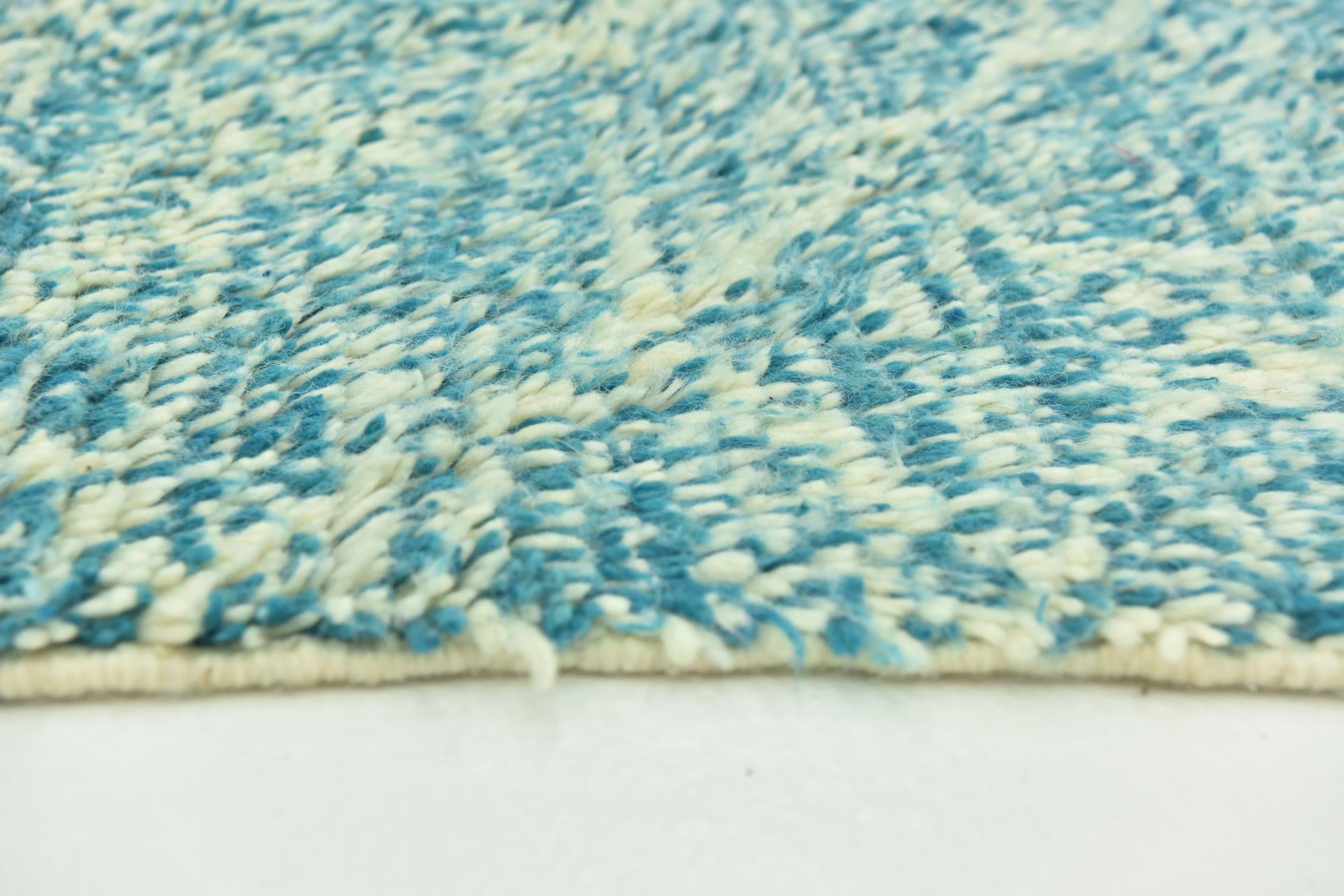 3' 3 x 5' 3 Hand Knotted Moroccan Wool Rug
