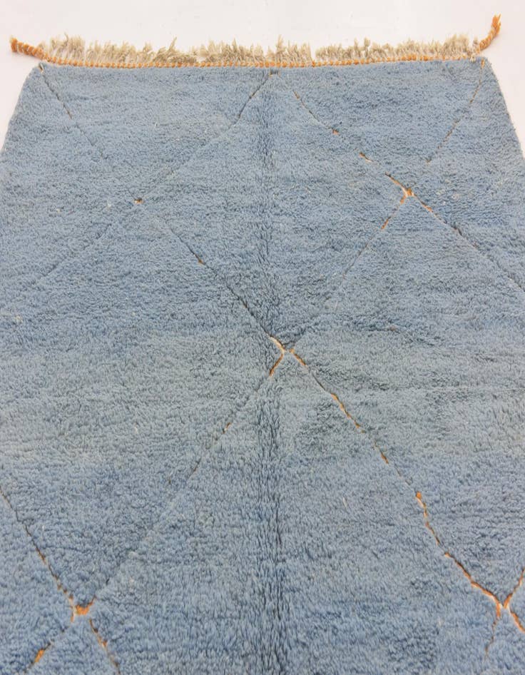 Detail image of 7' x 10' 2 Hand Knotted Moroccan Wool Rug
