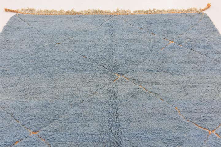 7' x 10' 2 Hand Knotted Moroccan Wool Rug