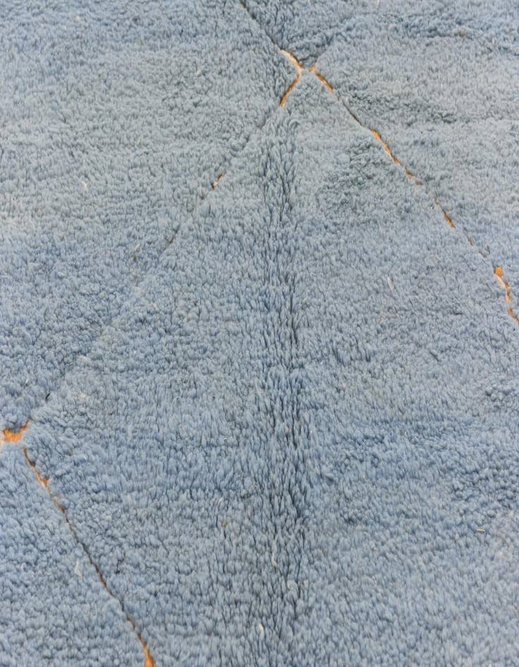 Detail image of 7' x 10' 2 Hand Knotted Moroccan Wool Rug