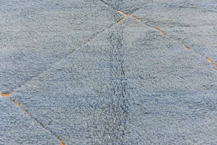 Detail image of 7' x 10' 2 Hand Knotted Moroccan Wool Rug