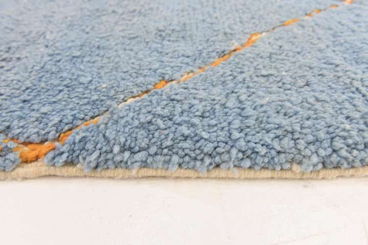 7' x 10' 2 Hand Knotted Moroccan Wool Rug