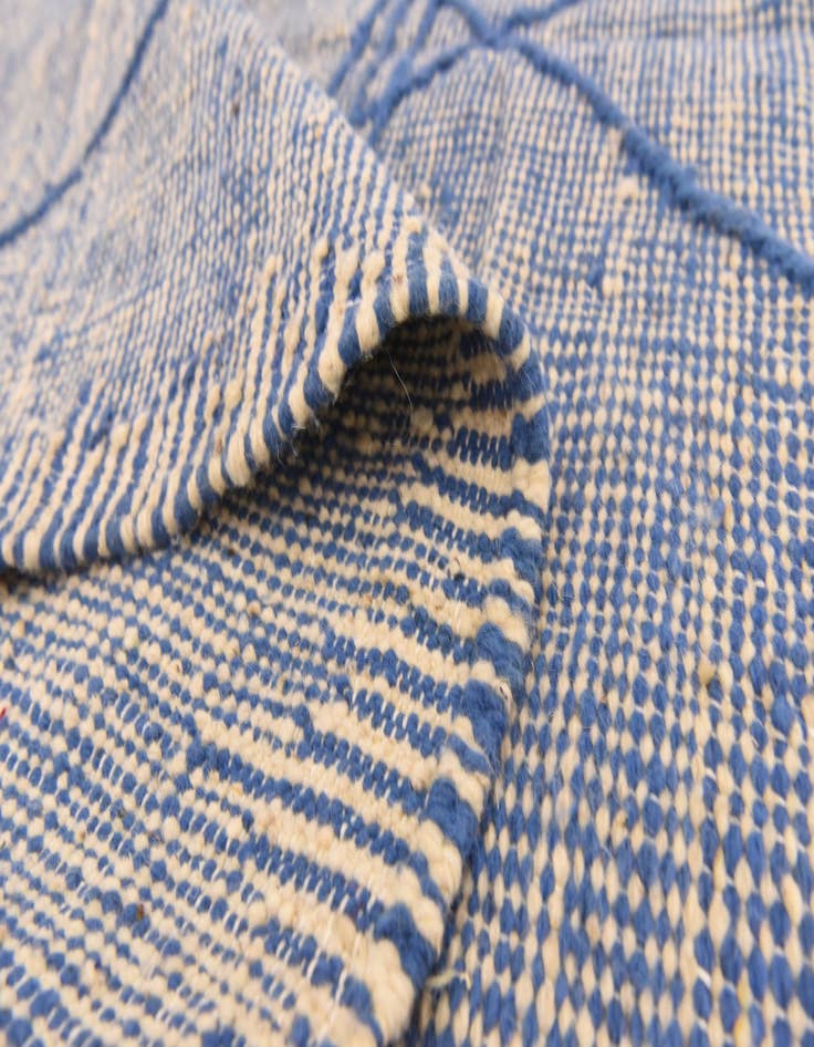 Detail image of 6' 8 x 10' 5  Hand Knotted Moroccan Wool Rug