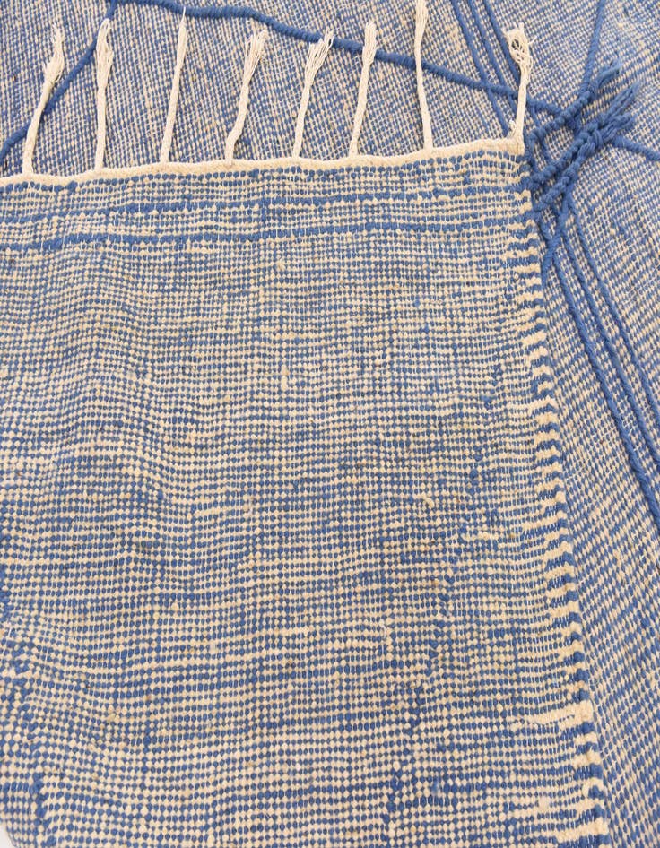 Detail image of 6' 8 x 10' 5  Hand Knotted Moroccan Wool Rug