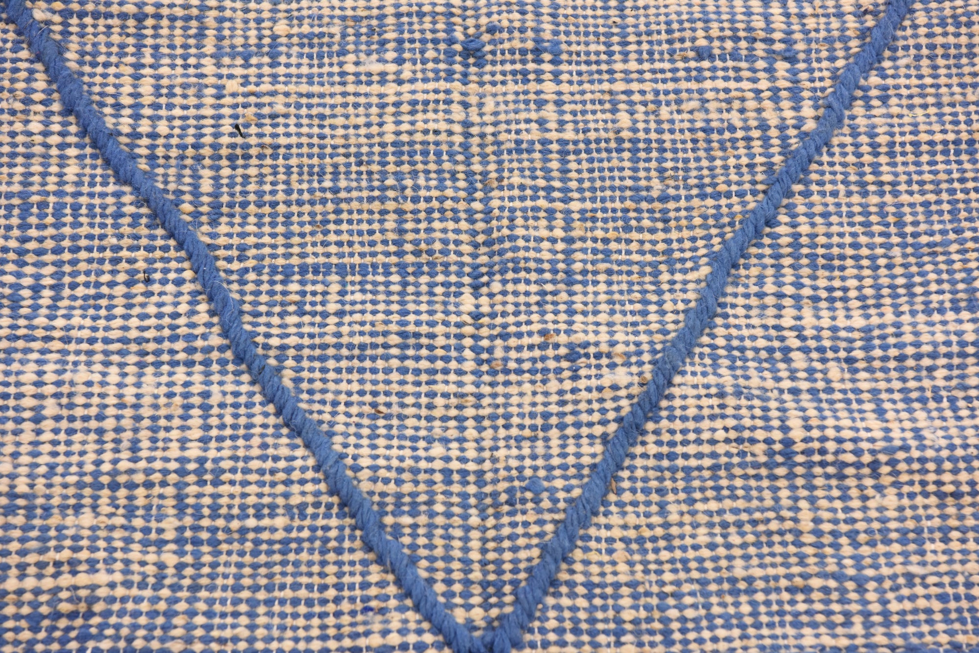 6' 8 x 10' 5 Hand Knotted Moroccan Wool Rug