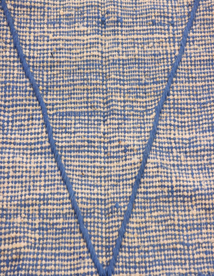 Detail image of 6' 8 x 10' 5  Hand Knotted Moroccan Wool Rug