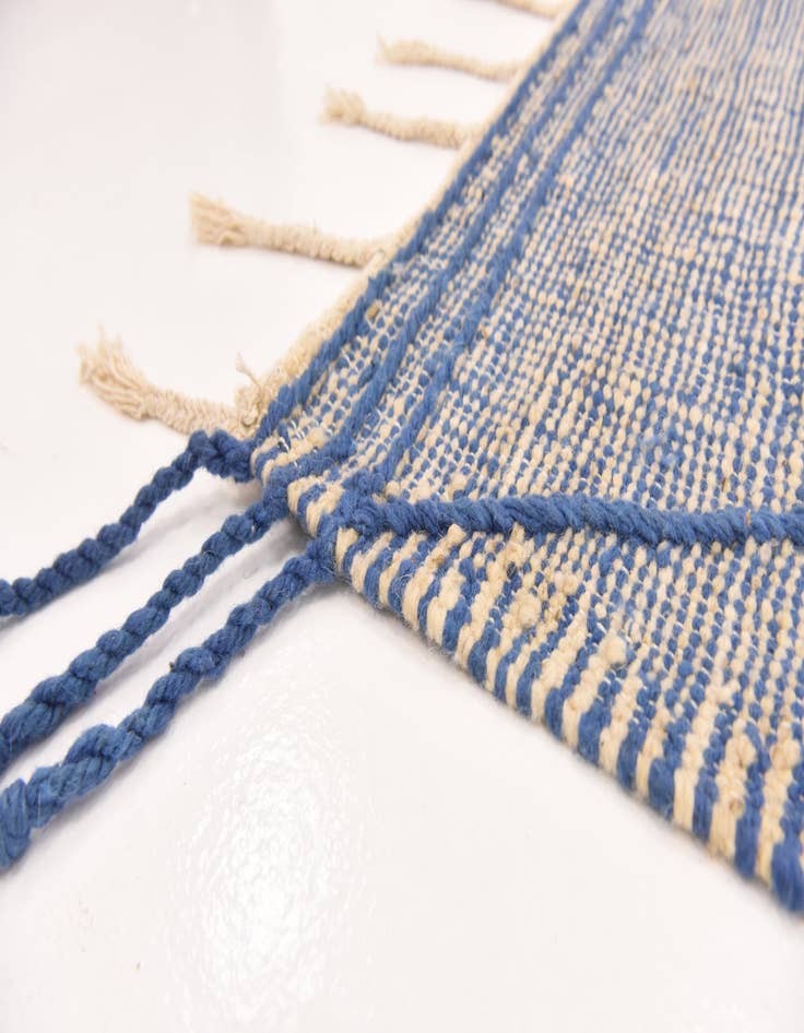 Detail image of 6' 8 x 10' 5  Hand Knotted Moroccan Wool Rug