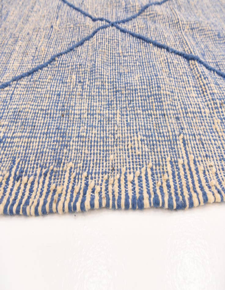 Detail image of 6' 8 x 10' 5  Hand Knotted Moroccan Wool Rug