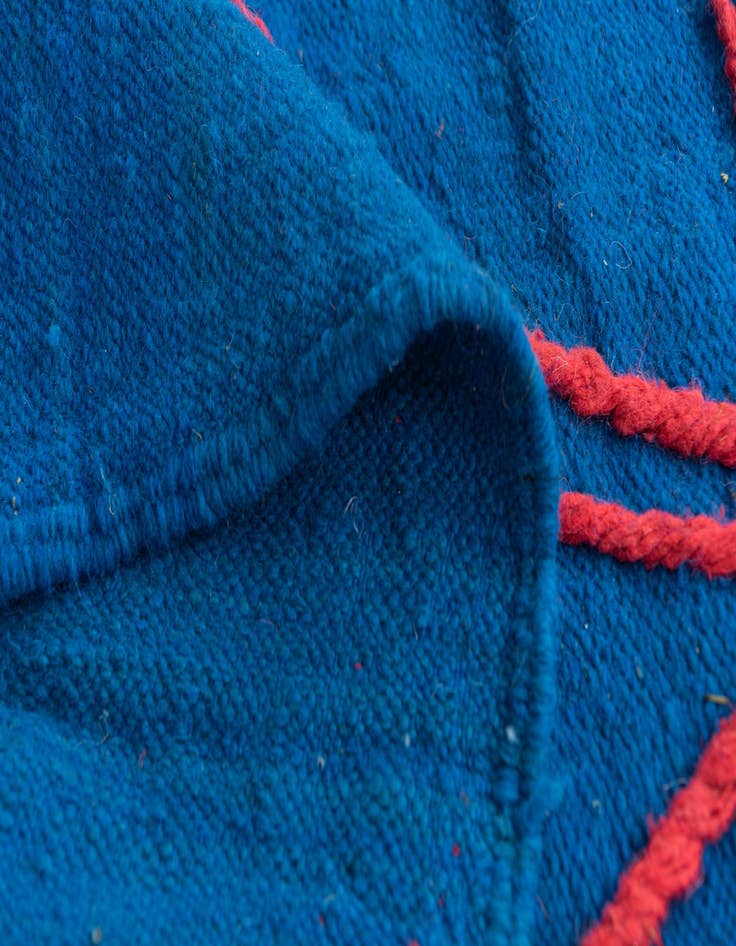 Detail image of 6' 2 x 9' 8  Hand Knotted Moroccan Wool Rug