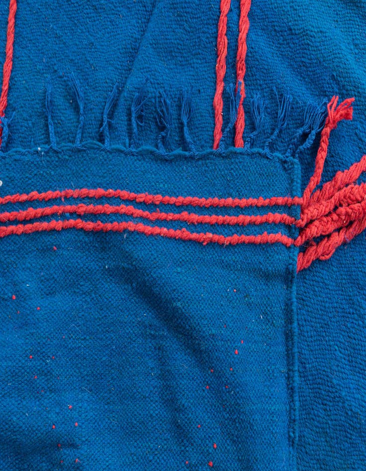 Detail image of 6' 2 x 9' 8  Hand Knotted Moroccan Wool Rug