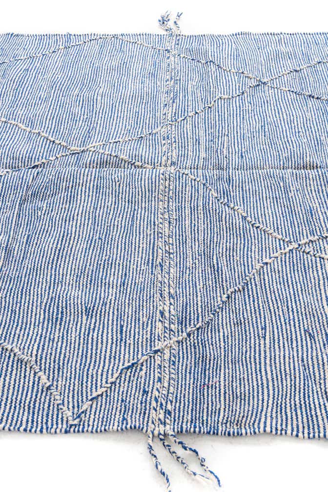 6' 3 x 9' 10 Hand Knotted Moroccan Wool Rug
