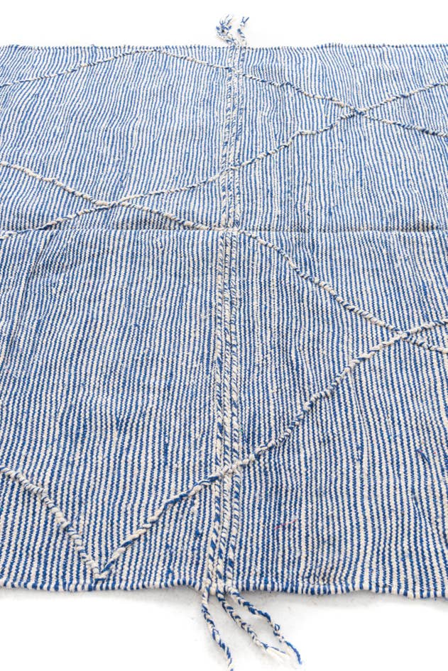 Detail image of 6' 3 x 9' 10 Hand Knotted Moroccan Wool Rug