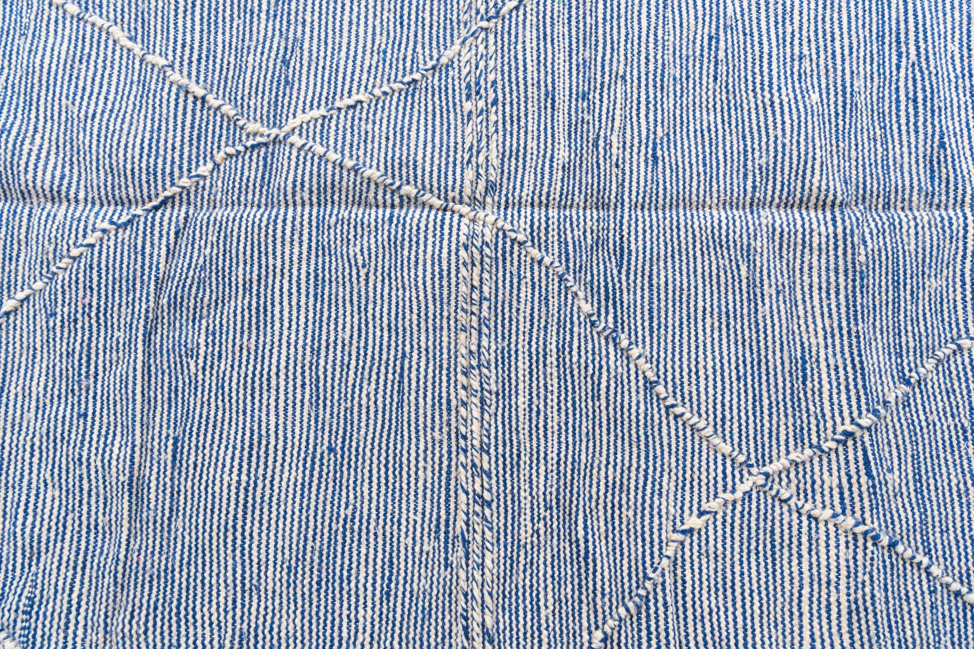 6' 3 x 9' 10 Hand Knotted Moroccan Wool Rug
